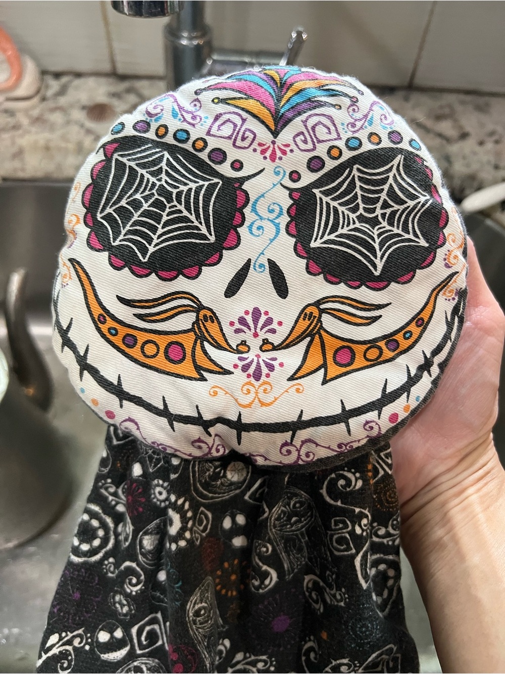 Jack Skellington Hanging Towel in excellent condition!